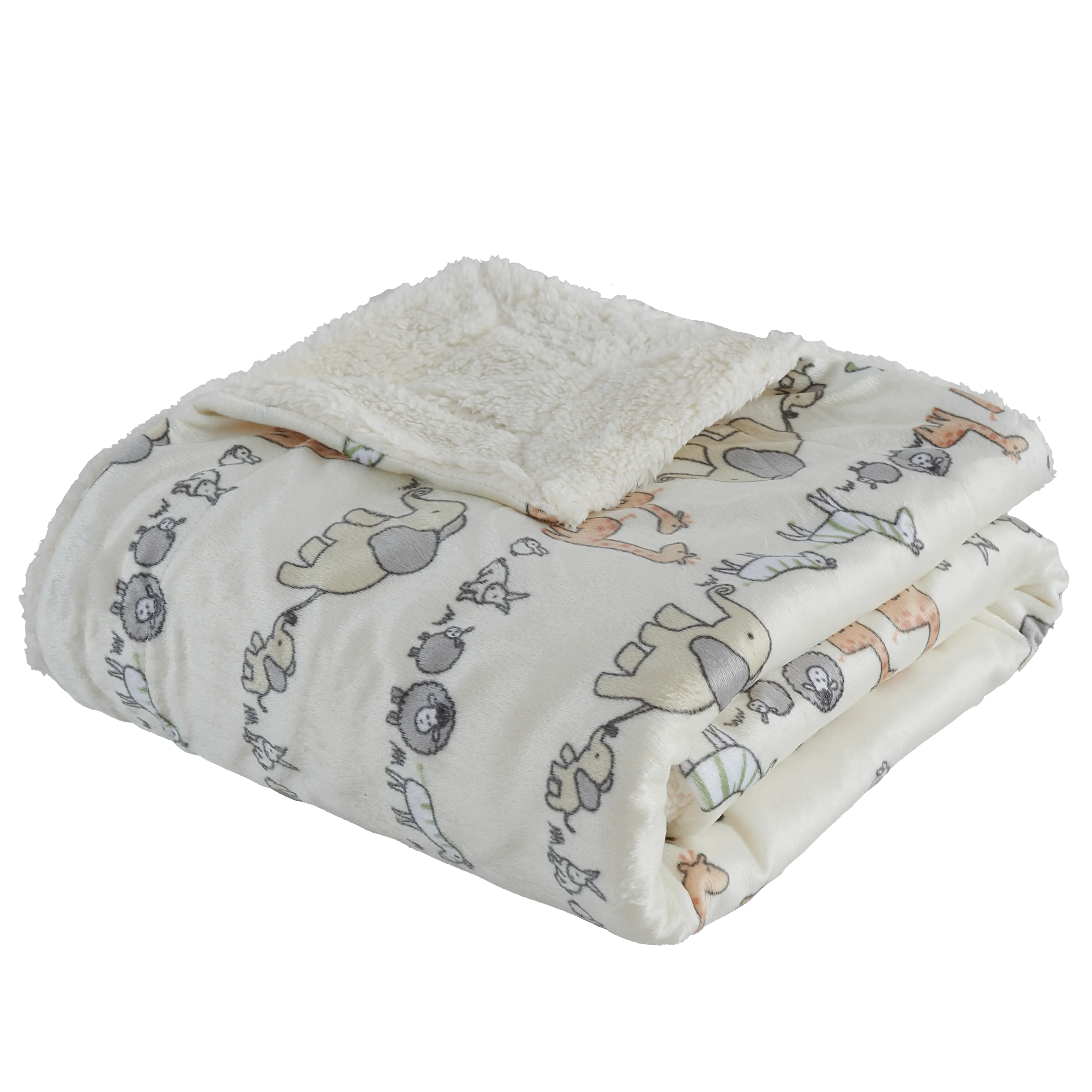 SunnyBabe Soft Fleece Baby Blanket