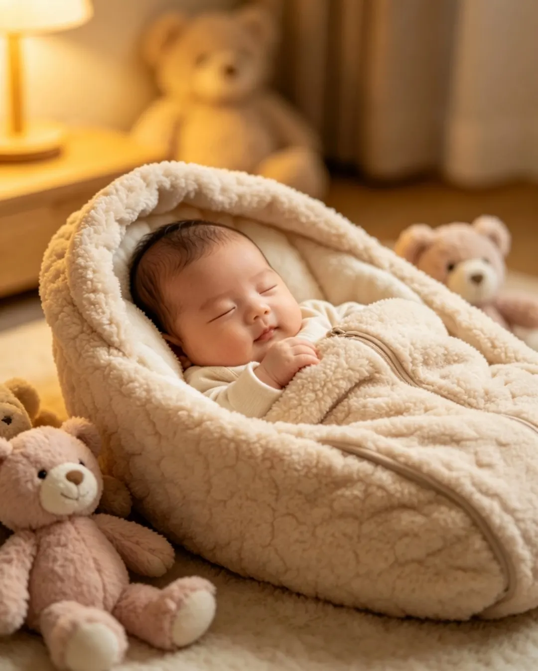 SunnyBabe Organic Cotton Baby Sleeping Bag